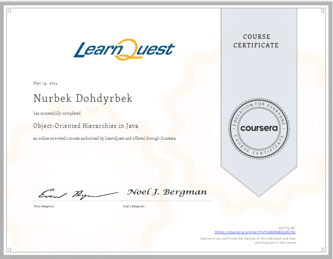 Certificate 4