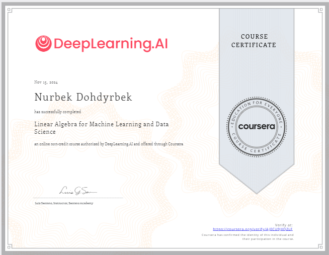 Certificate 7